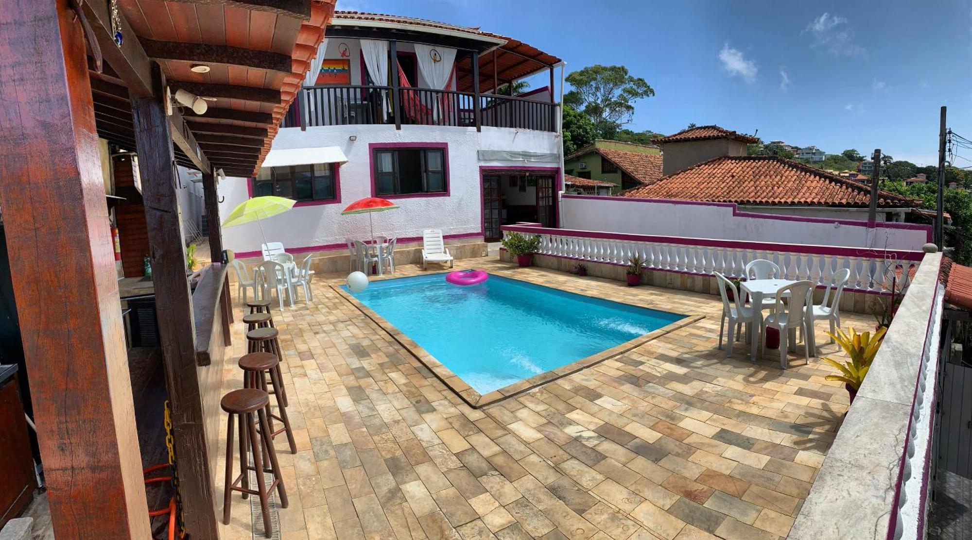 Casa rosa suites temporada Búzios Quarto foto